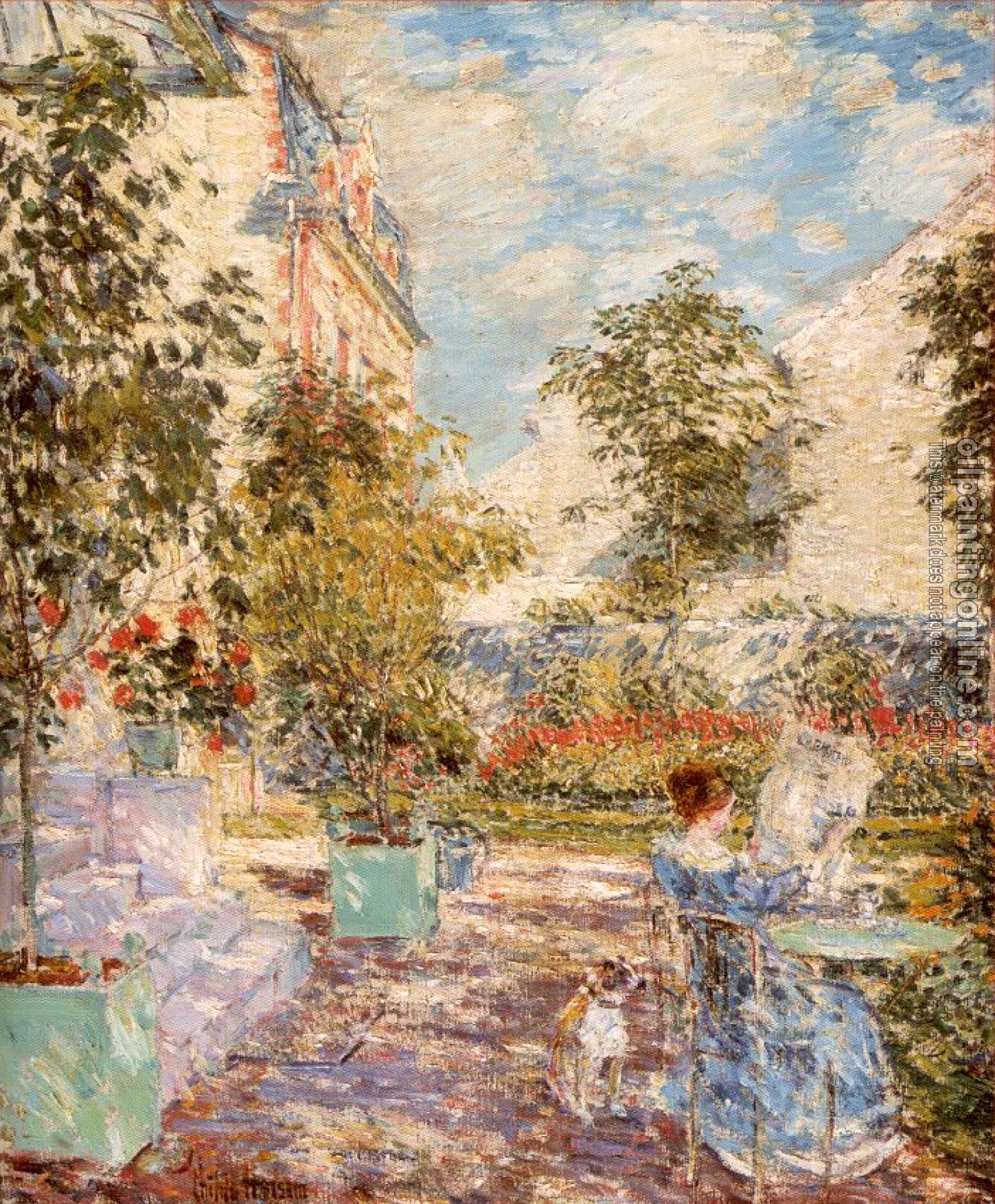 Hassam, Childe - Oil On Canvas